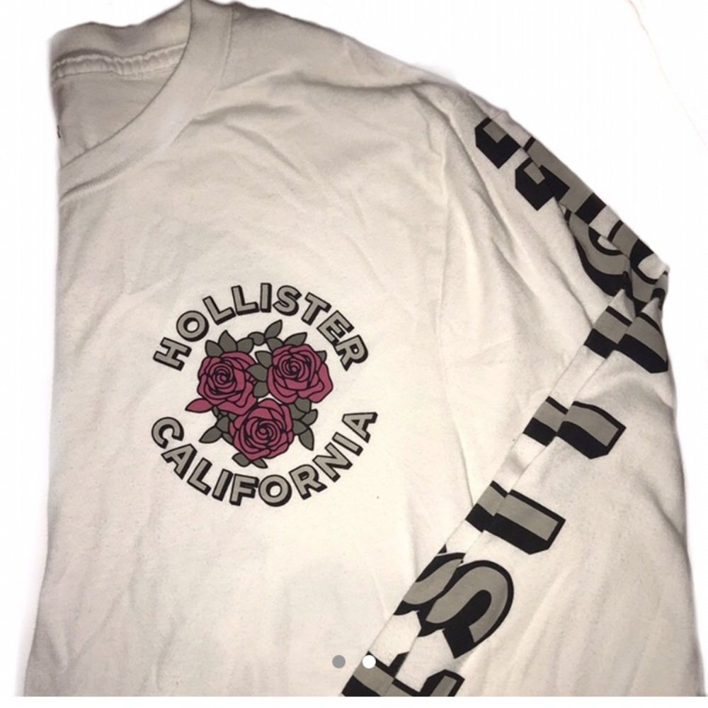 Hollister logo longsleeve